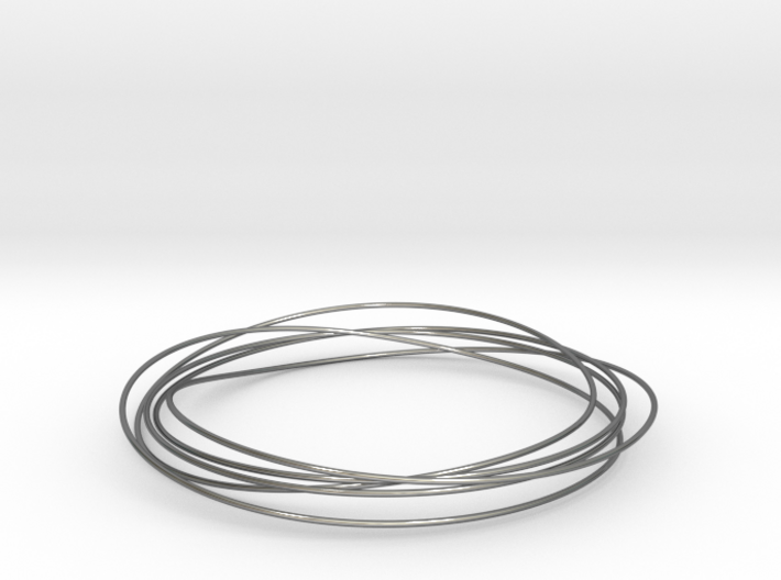 Mobius Wire Bracelet 3d printed