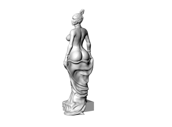 Kim Kardashian sculpture 3d printed 