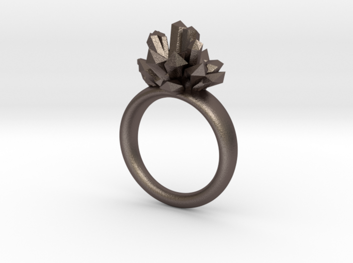 Crystal Ring 3d printed 