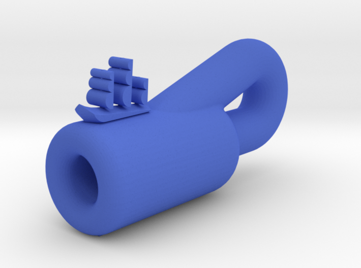 Ship &quot;In&quot; A Klein Bottle 3d printed
