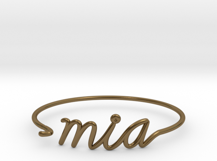 MIA Wire Bracelet (Miami) 3d printed