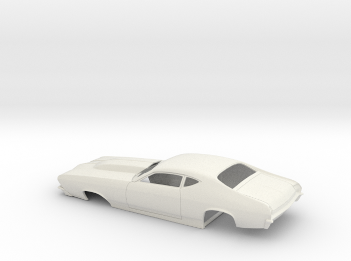 1/25 69 Chevelle Pro Mod One Piece Body 3d printed