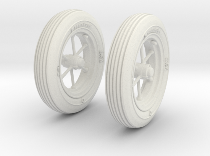 1-16 Wheels For M3A4 Handcart 3d printed 