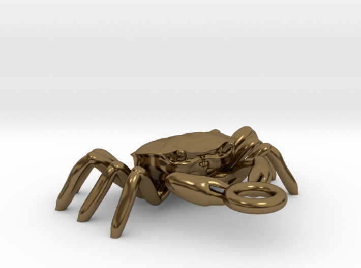 Crabs pendant 3d printed