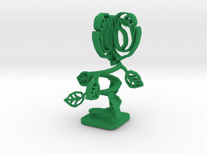 Mechanical Rose 3d printed