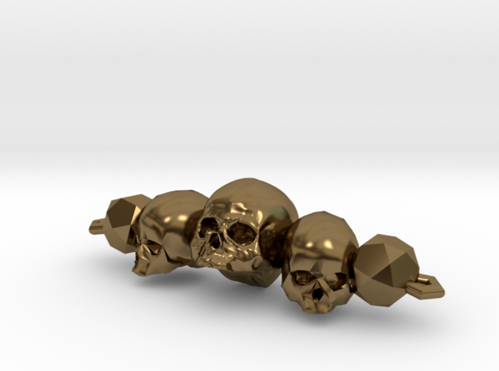Skull Bracelet 3d printed