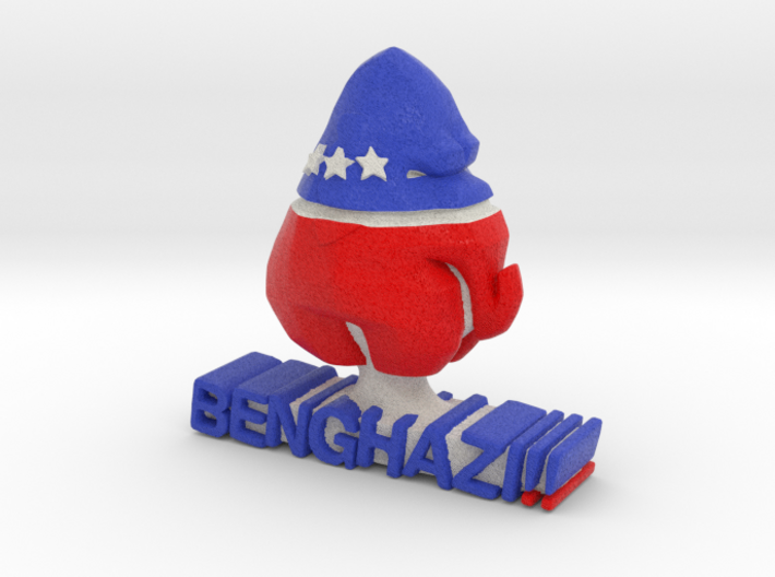 Benghazi!! Benghazi!! plug 3d printed 