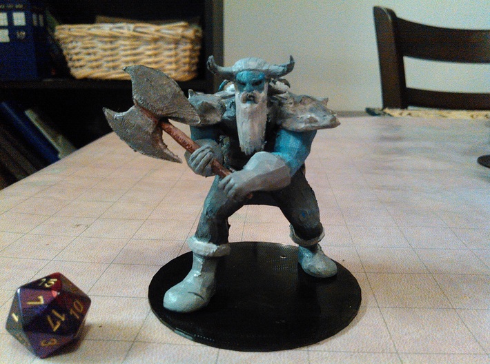 Frost Giant 3d printed