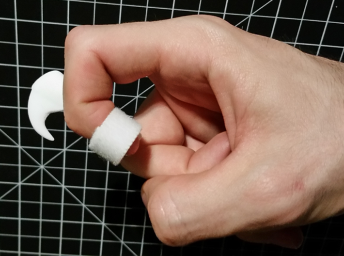 Wearable Cat Claw (Single Claw) 3d printed