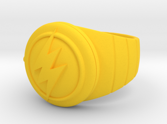 Barry Allen's Flash Ring 3d printed