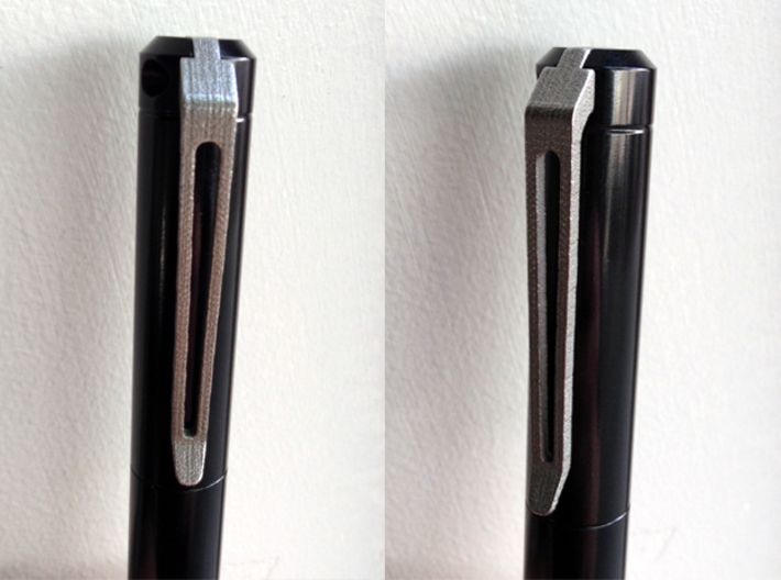 Slim Style Clip for Karas Pen Co Ink 3d printed Clip on Black Ink