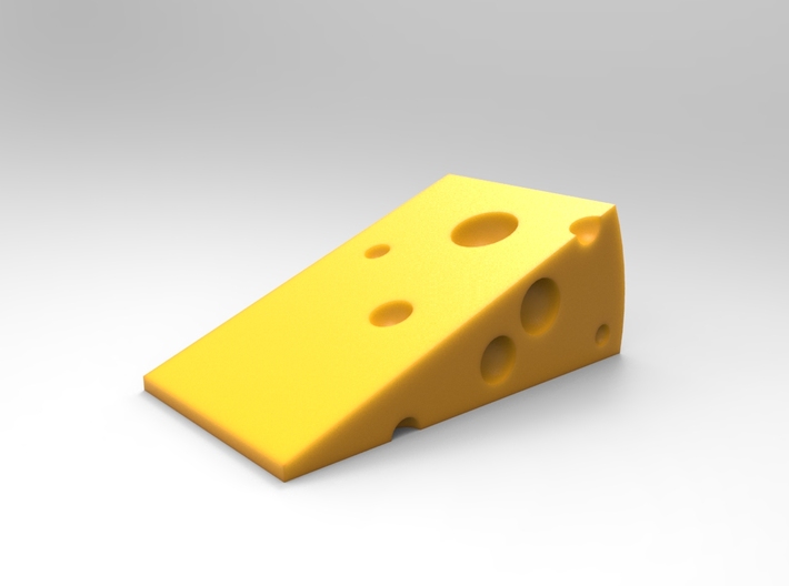 Cheese Door Stopper 3d printed 