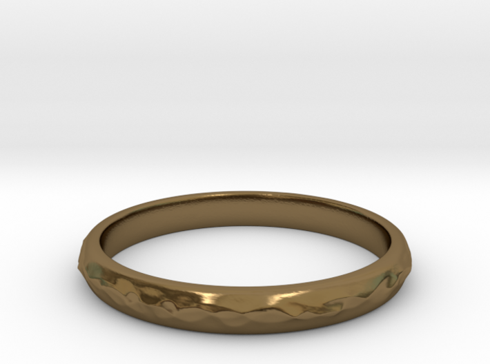 wave ring(size = USA 5.5) 3d printed