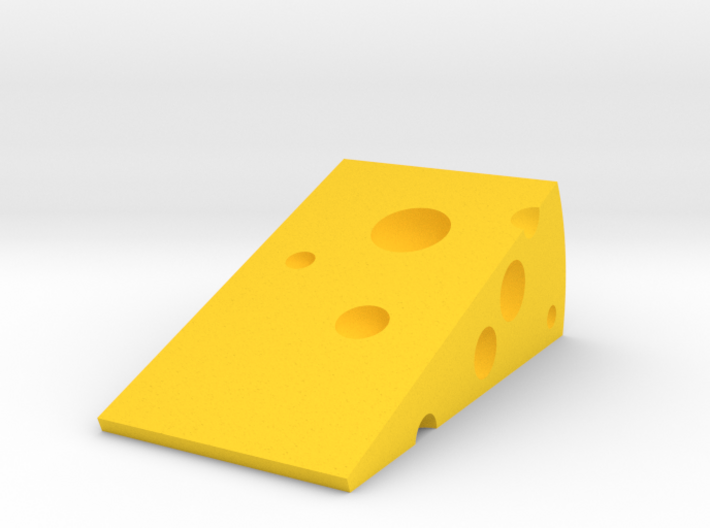Cheese Door Stopper 3d printed