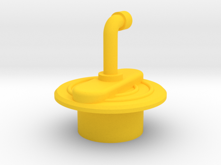 Periscope Bathtub Plug 3d printed