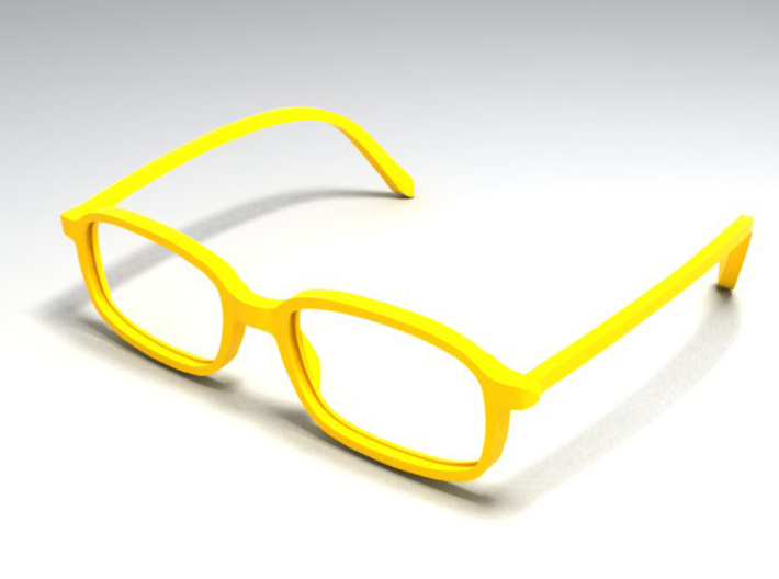 unisex glasses - type 2 3d printed