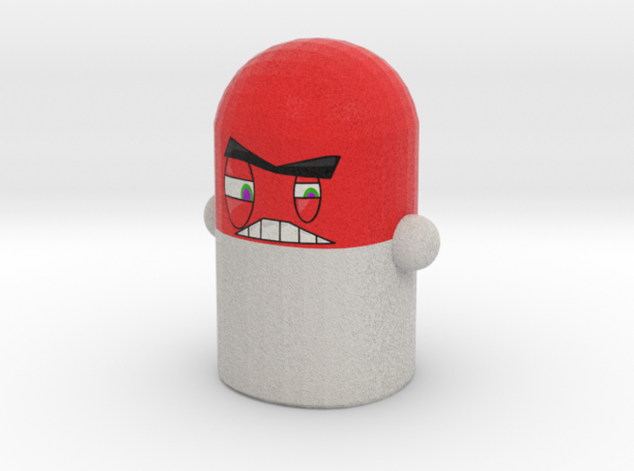 Red Pillock Mini 3d printed