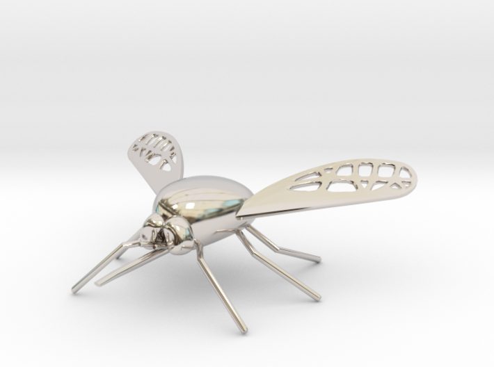 Bee Fly Pendant 3d printed