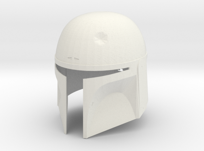 Boba Fett Helmet - Dented version 3d printed