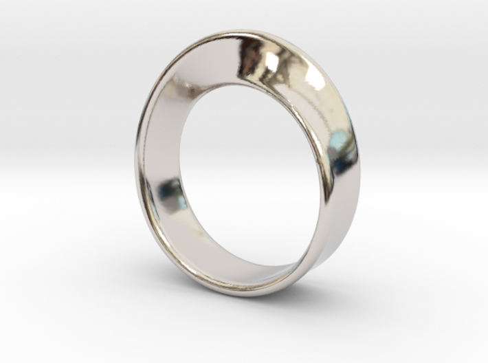 Moebius Ring 16.5 3d printed