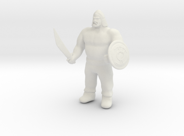 Ogre Warrior 3d printed