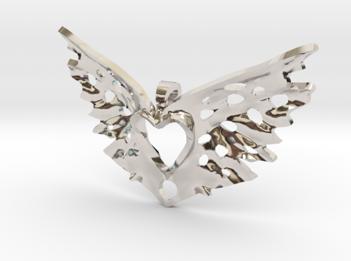 another variation on a heart takes flight 3d printed