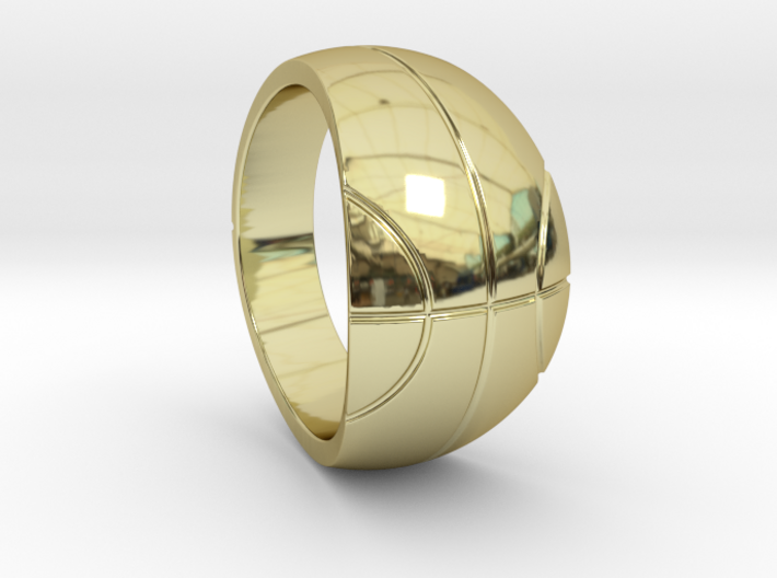 Size 9 Basketball Ring 3d printed