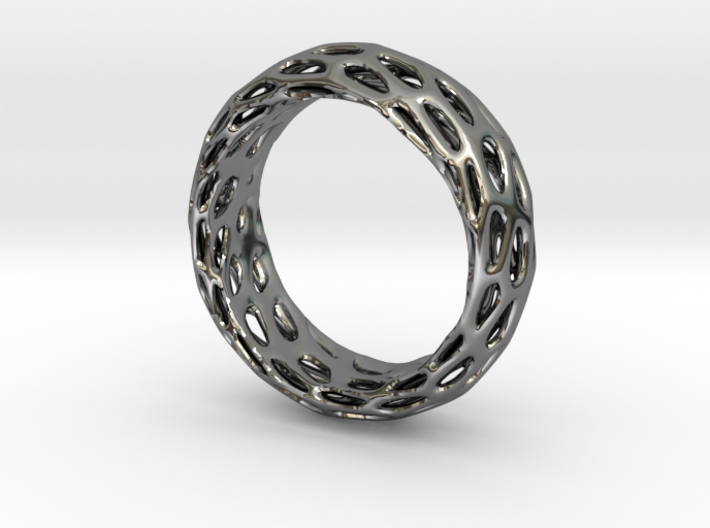 Trous Ring Size 8.5 3d printed