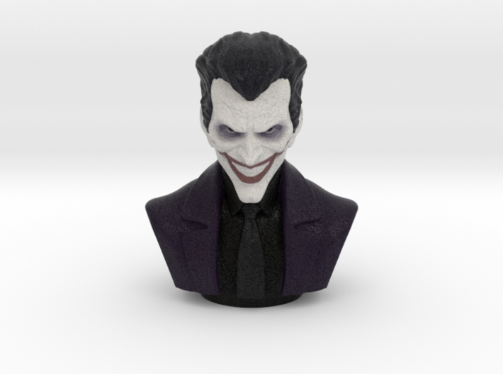 The Joker 3d printed Full Color Sandstone