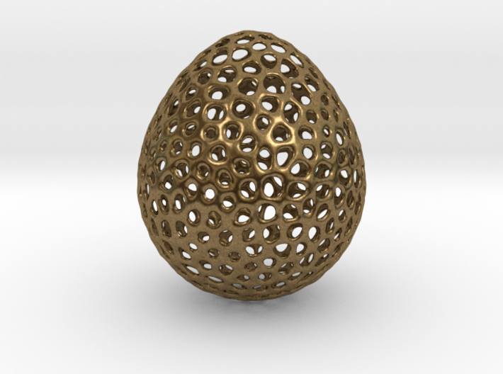Egg Voronoi Style 5Cm hight 3d printed