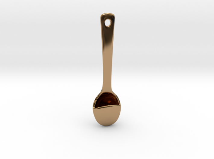 Spoon Pendant Small 3d printed