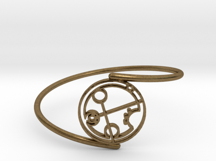 Brandi - Bracelet Thin Spiral 3d printed