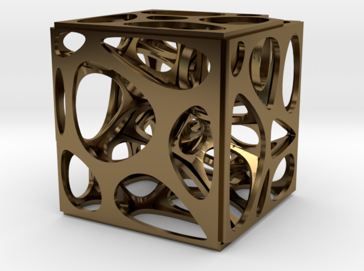 Voronoi Cube 3d printed