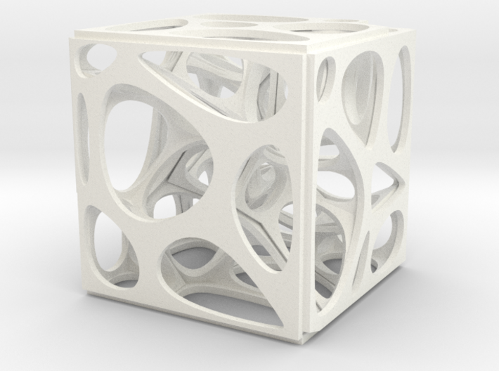 Voronoi Cube 3d printed