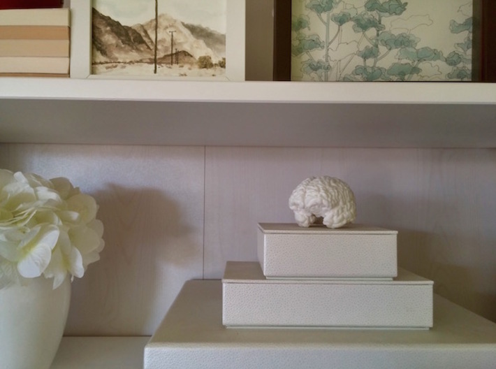 The right hemisphere of the brain - half scale 3d printed 