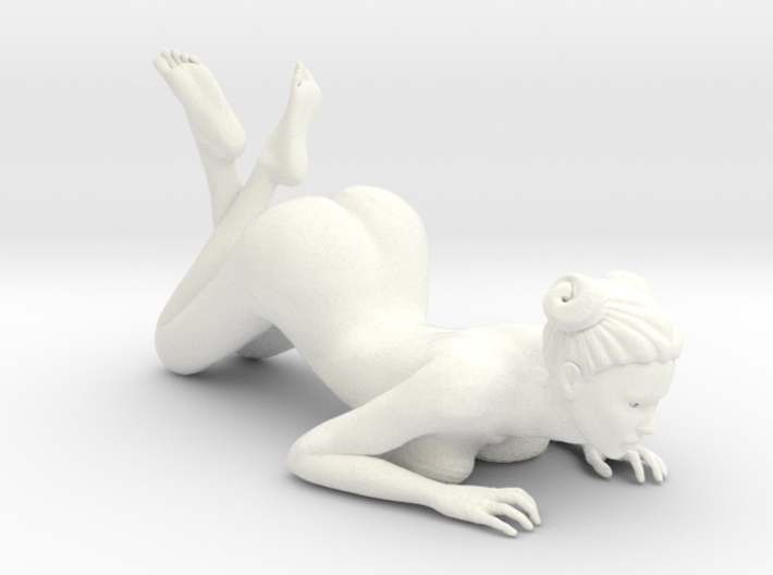 Tummy sexy girl in 10cm Passed 3d printed