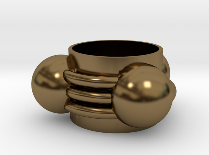 hydrogen cyanide Ring(13mm) 3d printed