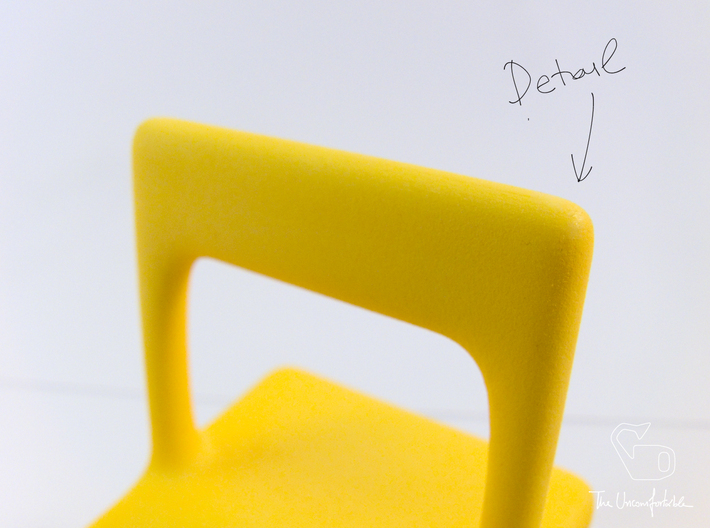 Uncomfortable chair No1 - 1:6 scale 3d printed 