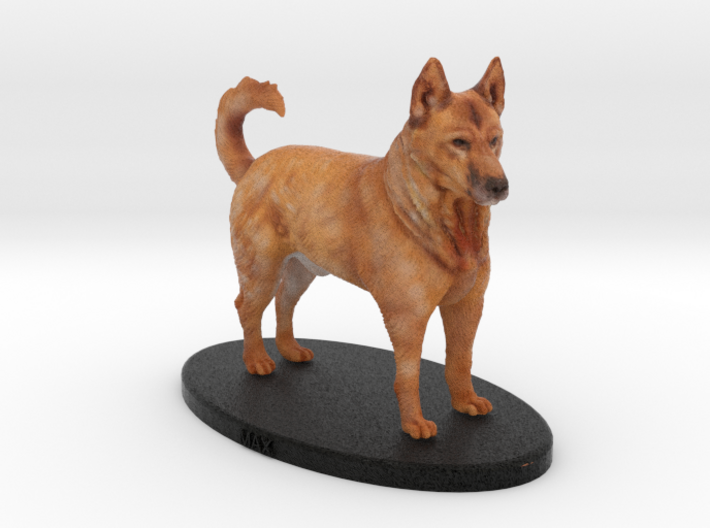 Custom Dog Figurine - Max 3d printed