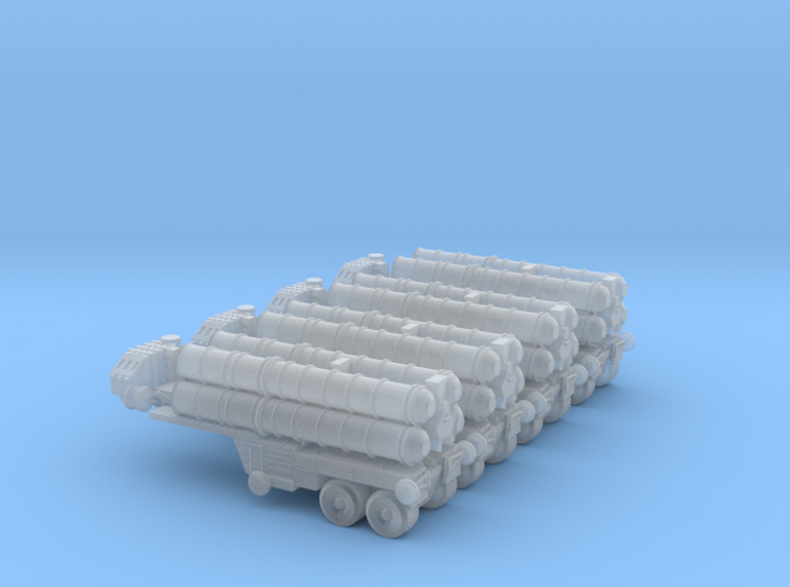 Stowed S-400 Missile Battery 6mm 3d printed