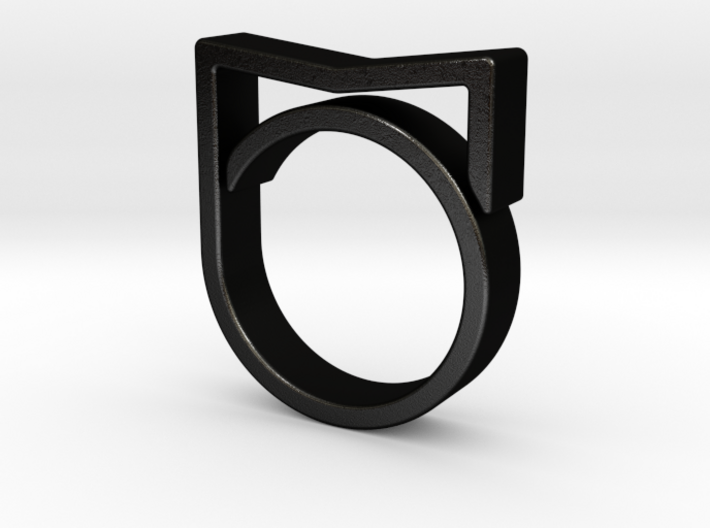 Adjustable ring for men. Model 3. 3d printed