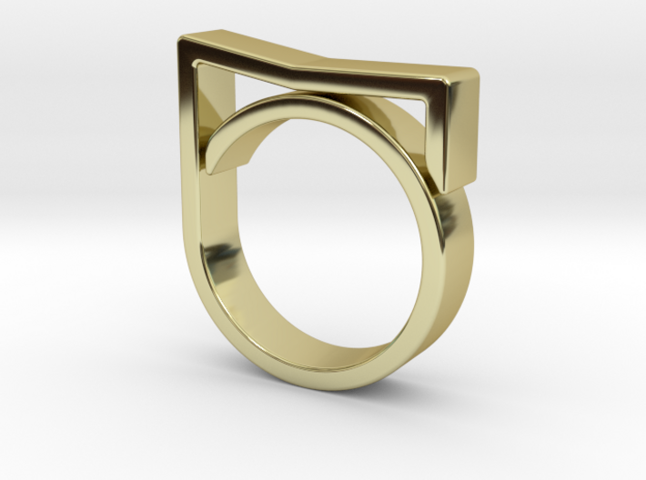 Adjustable ring for men. Model 7. 3d printed