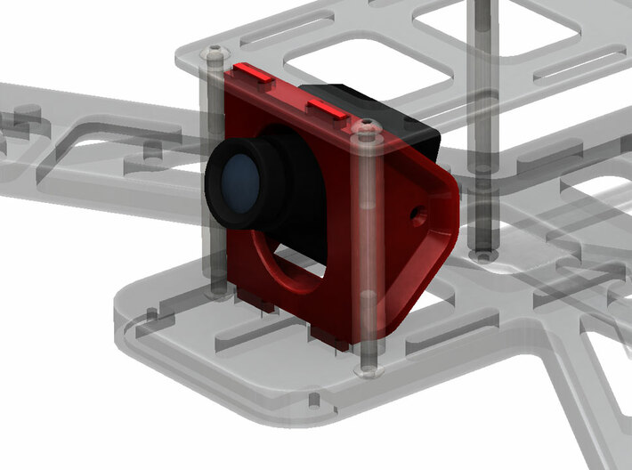 QAV250 FPV Camera Mount (25x25mm) 3d printed 