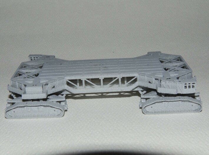 1/400 Crawler Transporter - Saturn V, 1B & shuttle 3d printed A customers model in grey primer.