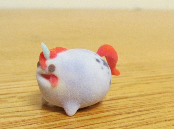 Percy the pudgy unicorn 3d printed