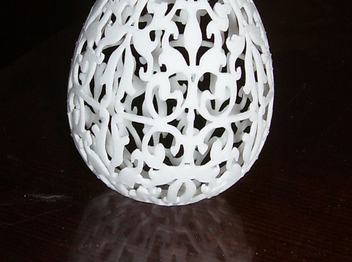 Oriental Easter Egg 3d printed picture of the egg