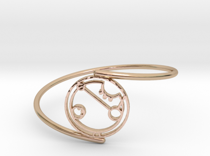 April - Bracelet Thin Spiral 3d printed