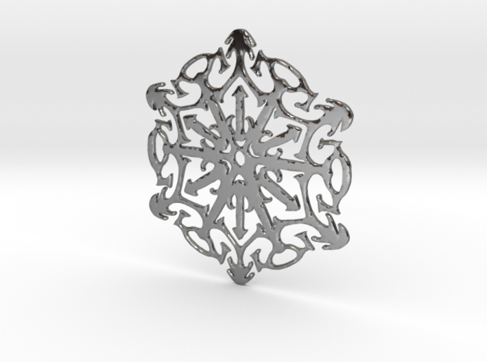 Snowflake Crystal 3d printed