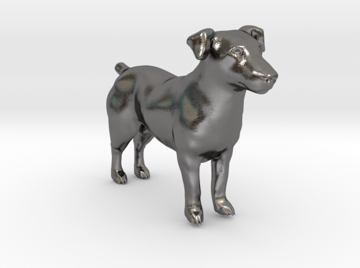 Brown Jack Russell Terrier 3d printed