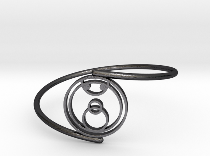 Joy - Bracelet Thin Spiral 3d printed